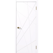 Дверь межкомнатная Дубрава Сибирь Бухта ST РИФ белая, глухое полотно Дверь межкомнатная Дубрава Сибирь Бухта ST РИФ белая, глухое полотно